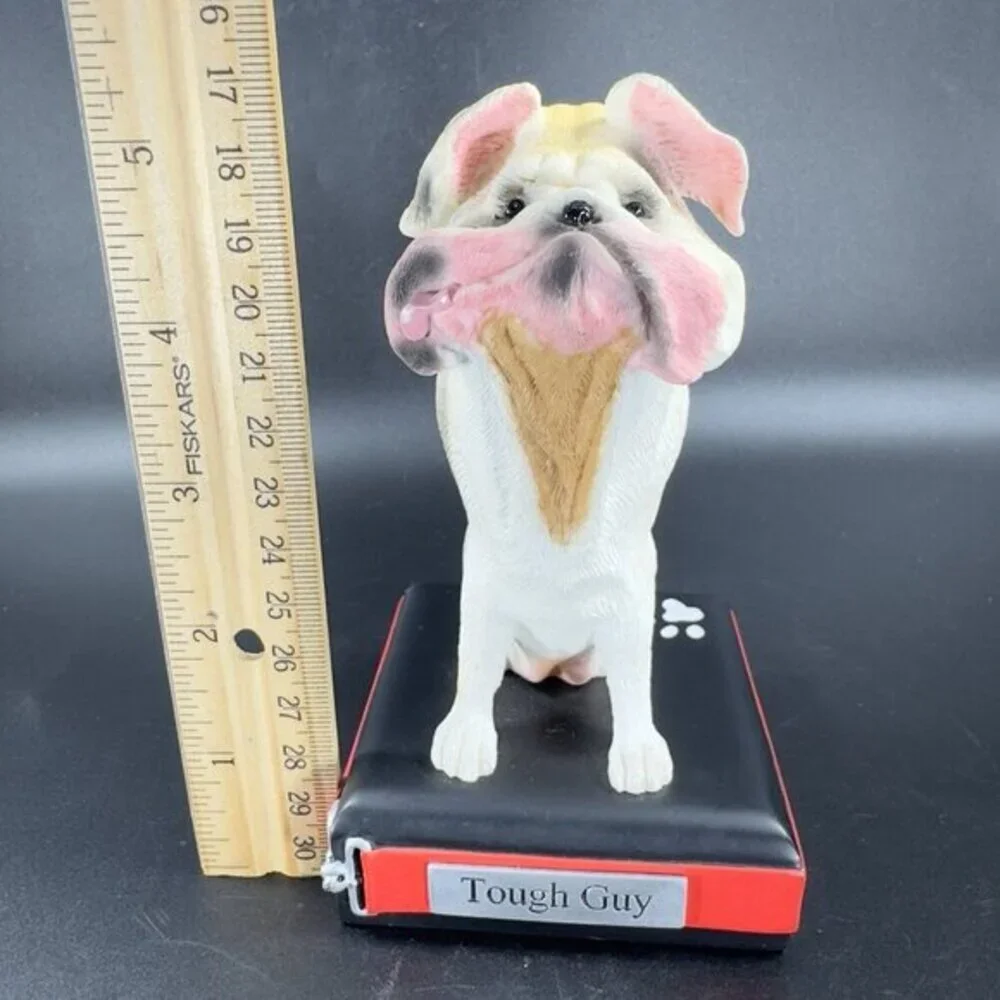 Twisted Whiskers Tough Guy Dog Figurine‎ Because Life Can Be Ruff Resin Figure